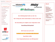 Tablet Screenshot of klettgaulauf.com